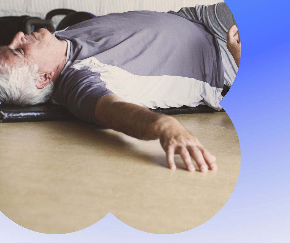 Personne en tenue de sport reprenant l’activité après les fêtes