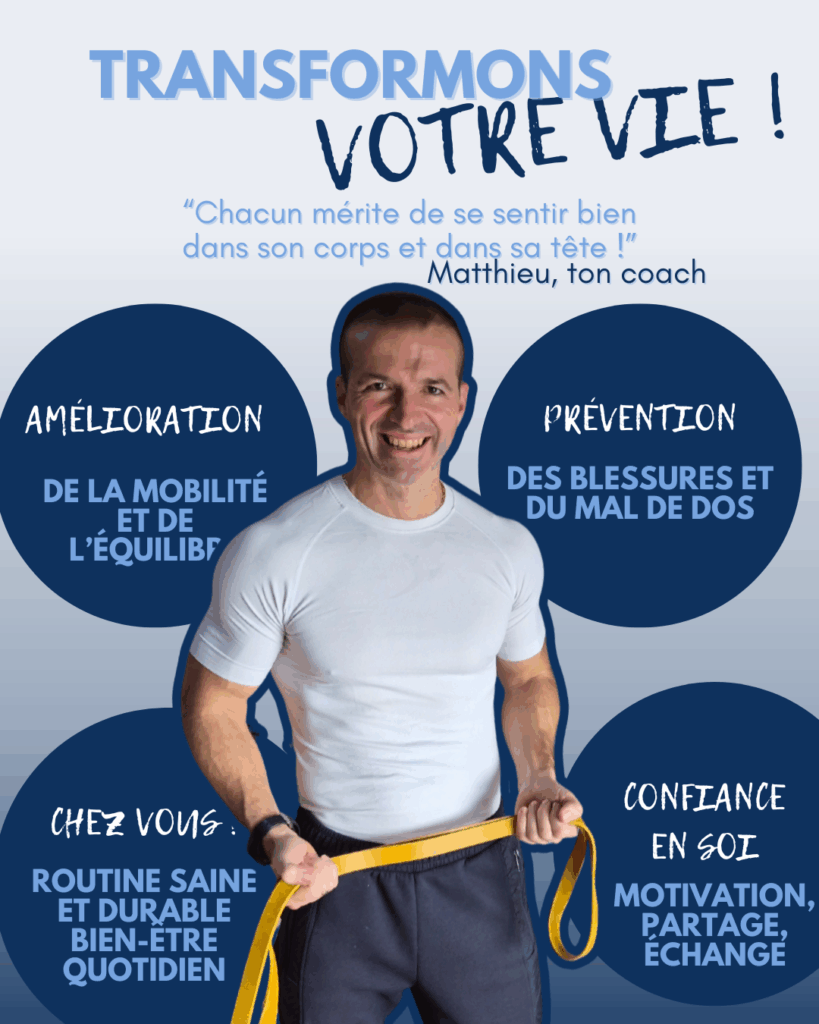 Séance de sport santé pour personne en ALD à Fronsac, sport santé et maladie